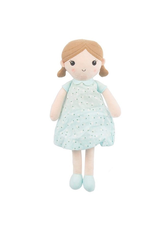 Toys, Soft Plush Mint Blue Emily Rag Doll, 15
