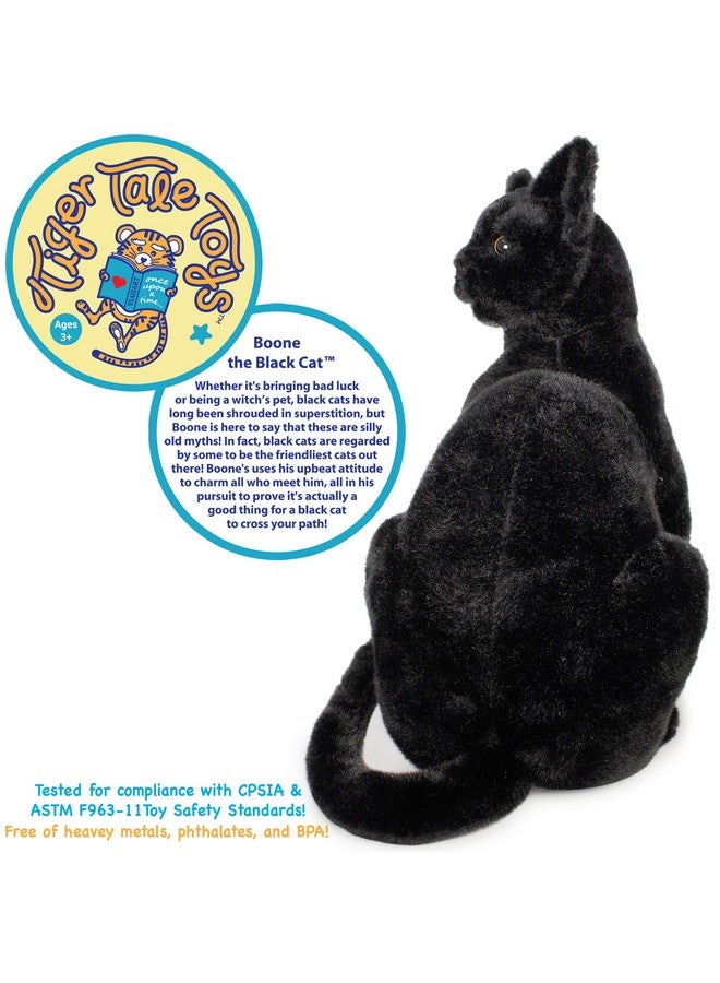 Boone The Black Cat 13 Inch Stuffed Animal Plush By Tigerhart Toys