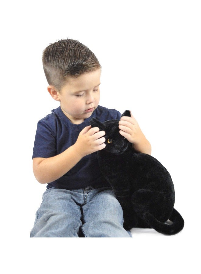 Boone The Black Cat 13 Inch Stuffed Animal Plush By Tigerhart Toys