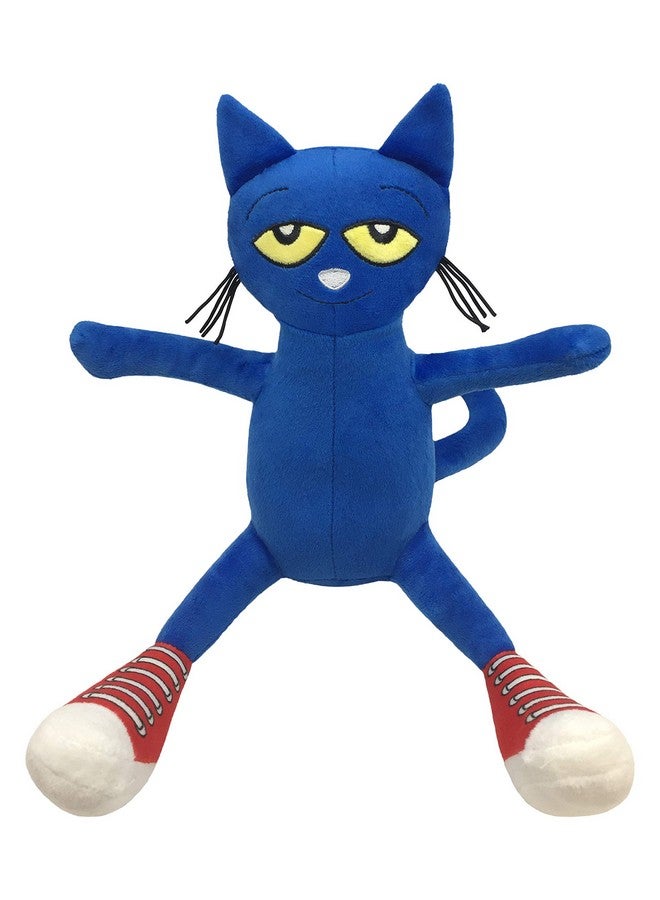 Pete The Cat Rock Out Mini Pillow Buddy And 46 Inch X 60 Inch Throw Set Kids Super Soft 2 Piece Blanket Set