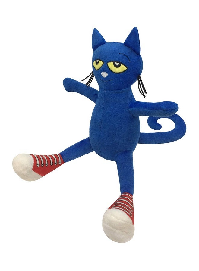 Pete The Cat Rock Out Mini Pillow Buddy And 46 Inch X 60 Inch Throw Set Kids Super Soft 2 Piece Blanket Set