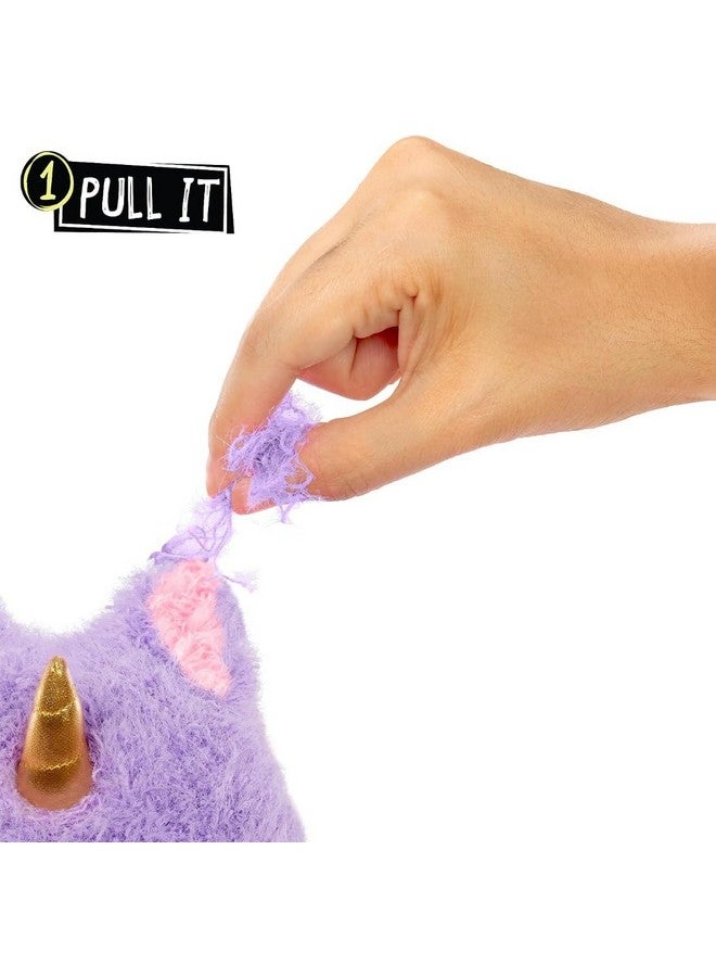 Unicorn Small Collectible Feature Plush Surprise Reveal Unboxing With Huggable Asmr Fidget Diy Fur Pulling, Ultra Soft Fluff