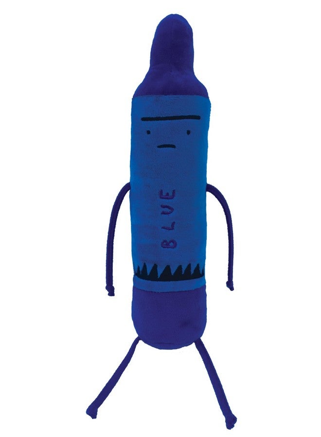 The Day The Crayons Quit Blue Plush Toy, 12 Inch