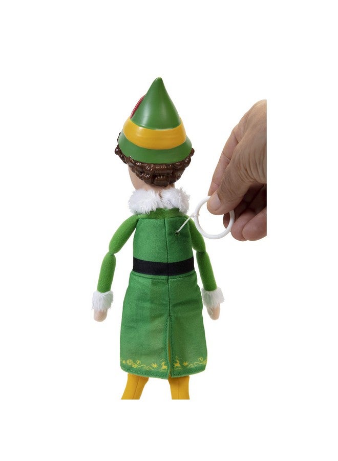 Jakks Holiday Elf Buddy The Elf Talking Plush With 15 Phrases Approximately 12 Inches In Height