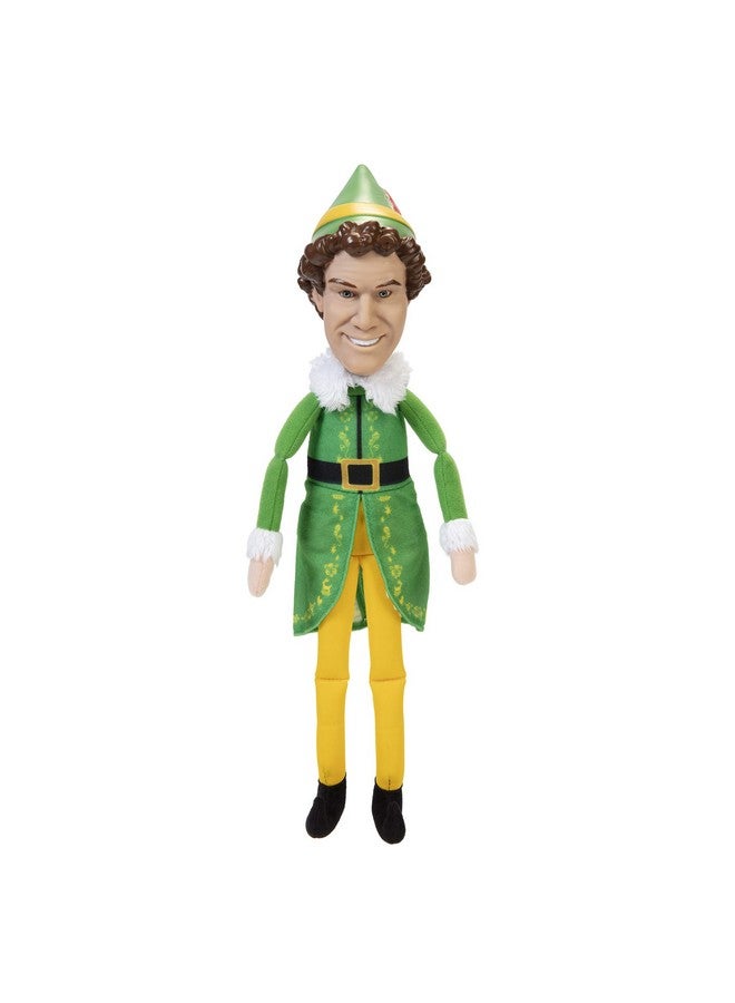 Jakks Holiday Elf Buddy The Elf Talking Plush With 15 Phrases Approximately 12 Inches In Height