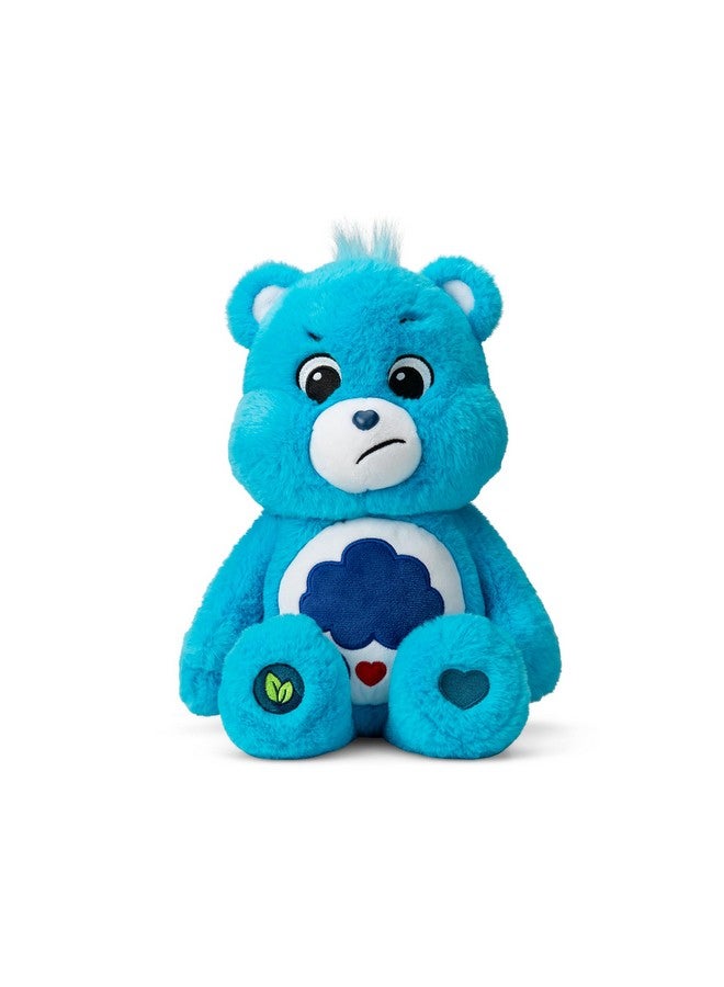 14” Grumpy Bear Blue Plushie For Ages 4+ Perfect Stuffed Animal Holiday, Birthday Gift, Super Soft And Cuddly Good For Girls And Boys, Employees, Collectors