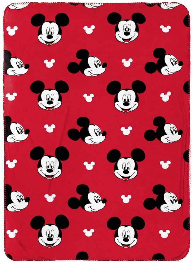 Disney Mickey Mouse Travel Set 3 Piece Kids Travel Set Includes Blanket, Pillow, & Plush (Offical Disney Product)