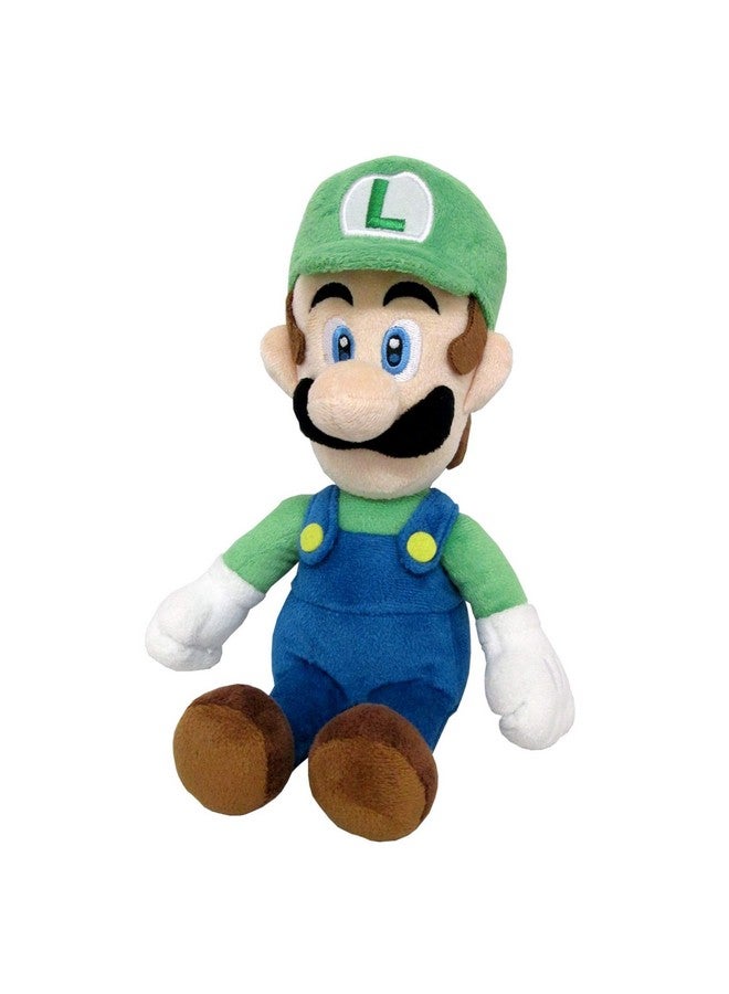 Super Mario All Star Collection 1415 Luigi Stuffed Plush, 10