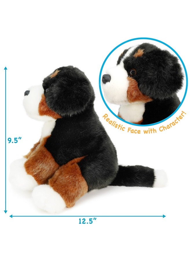 Bastien The Bernese Mountain Dog | 13 Inch Stuffed Animal Plush | By Tigerhart Toys