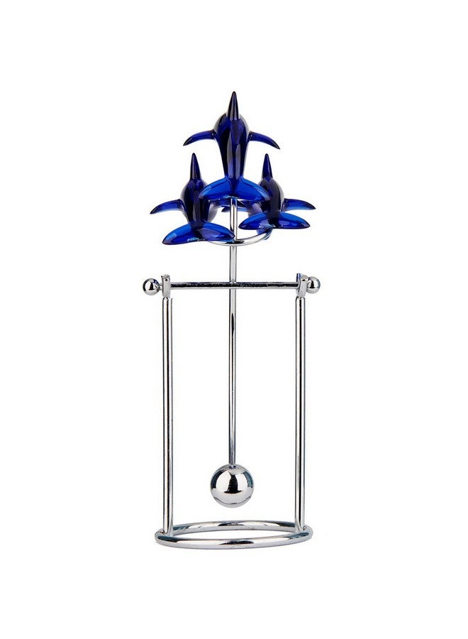 Dolphins Kinetic Art Balancing Decompression Toy Decompressive Science Psychology Home Office Decor Desk Decor Toy (Wj124 Hl05 Dolphins Toy)