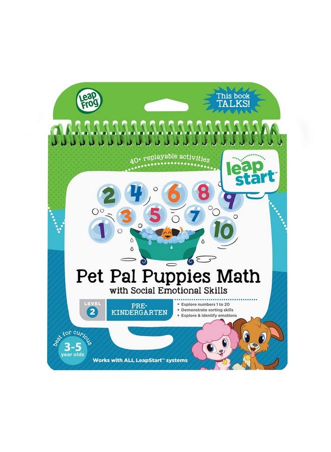 Leapfrog Leapstart Pre Kindergarten Activity Book: Pet Pal Puppies Math And Social Emotional Skills