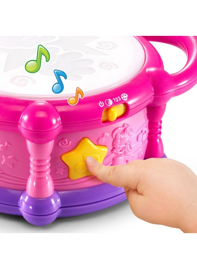 Leapfrog Learn And Groove Color Play Drum Bilingual Pink