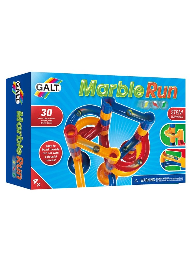 Toys, Marble Run, 30 Piece Construction Toy, Ages 4 Years Plus