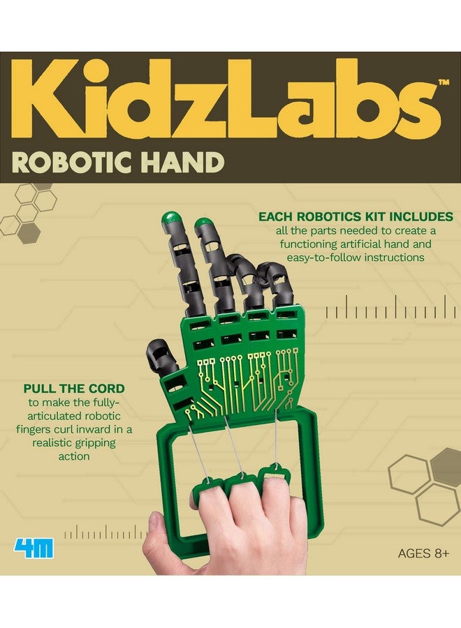 Kidzlabs Robotic Hand Kit, Build Your Own Robotic Hand, For Boys & Girls Ages 8+