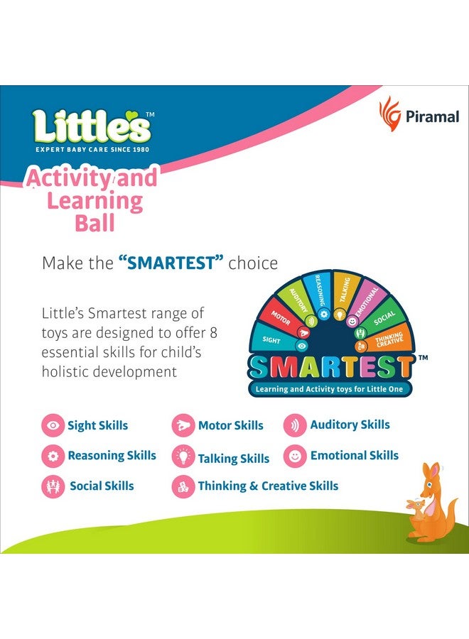 Activity And Learning Ball I Learning Activity Toy I Multicolour I Infant And Preschool Toys