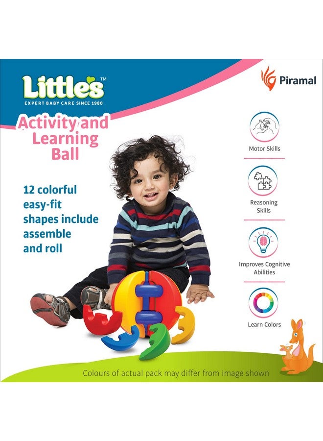 Activity And Learning Ball I Learning Activity Toy I Multicolour I Infant And Preschool Toys