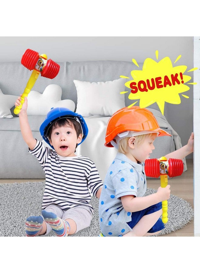 Giant Squeaky Hammer, Jumbo 14 Inch Kids’ Squeaking Hammer Pounding Toy, Clown, Carnival, And Circus Birthday Party Favors, Great Gift For Boys And Girls Ages 3 Plus