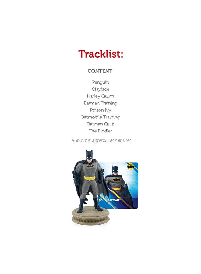 Batman Audio Play Character From Dc