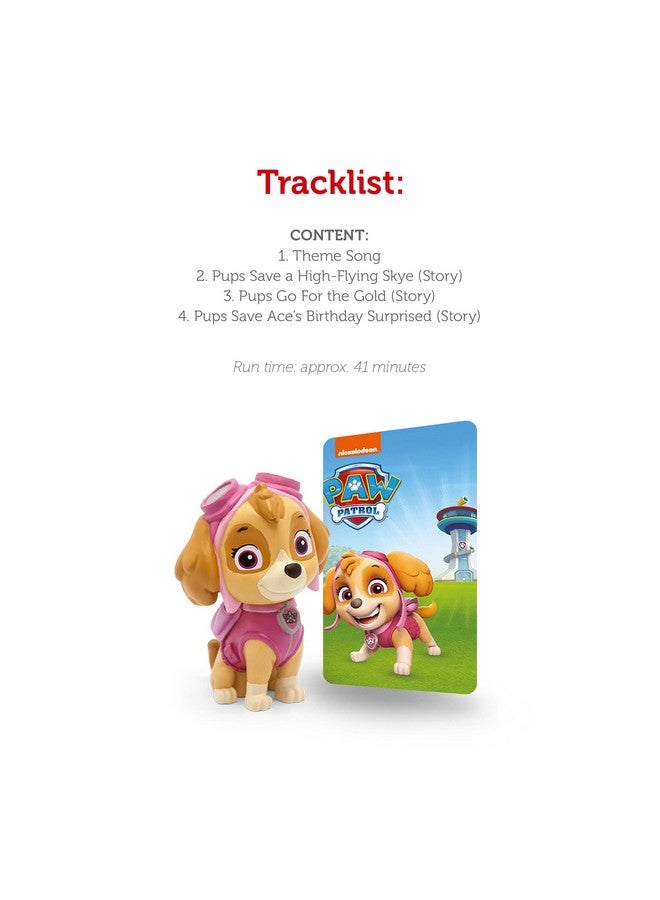 Skye Audio Play Character From Paw Patrol