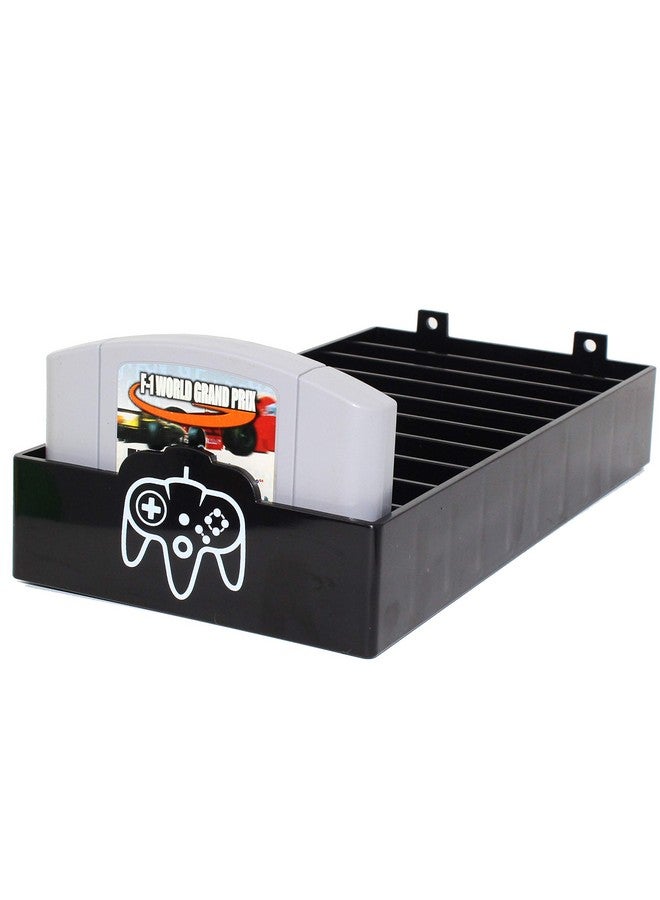 N64 Game Storage N64 Game Holder Fits And Organizes N64 Cartridges Simple And Stylish Design To Show Off Your Game Collection