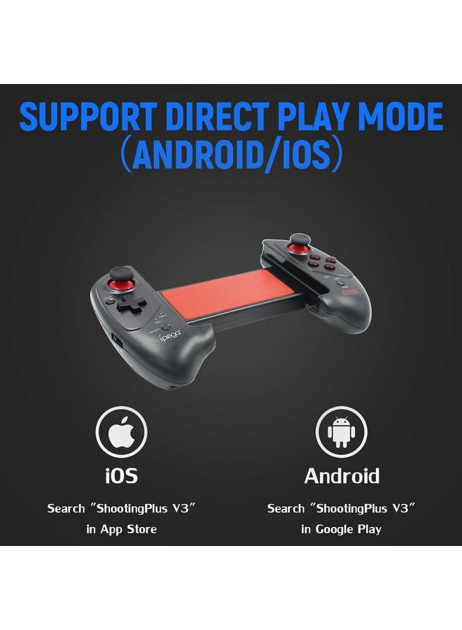 Pg 9083S Wireless 3.0 Stretching Extendable Gamepad Telescopic Game Controller Joystick Pad For 5 10 Inch Android Smart Phone Tablet Windows Pc (Not For Ios)