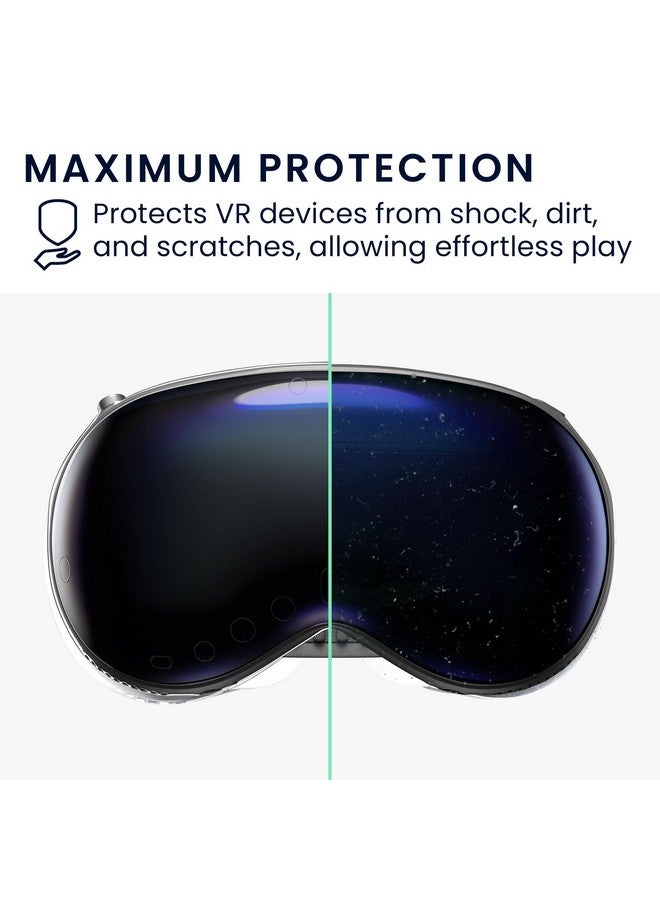 Protective Vr Headset Cover Compatible With Apple Vision Pro Cover Clear Vr Protector Case Transparent