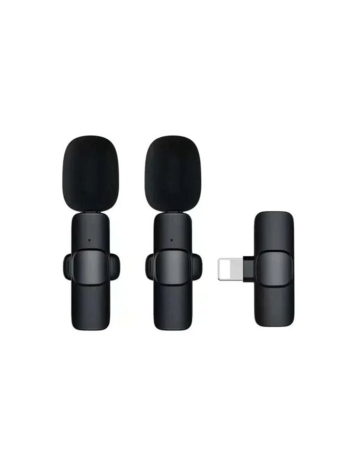 Mini Wireless Microphone Clip-on Lavalier Mic