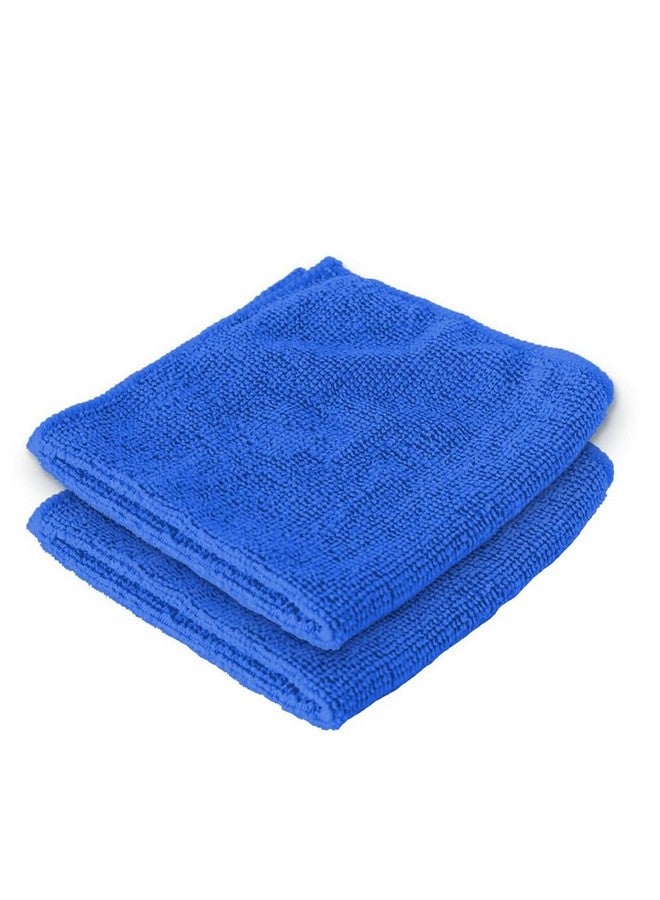 Face Towel | Microfiber Hand Towel | Antibacterial Face Towel | Hair & Face Towel For Man | 400 Gsm Towel | Shxs.. | Pack Of 2 | Blue