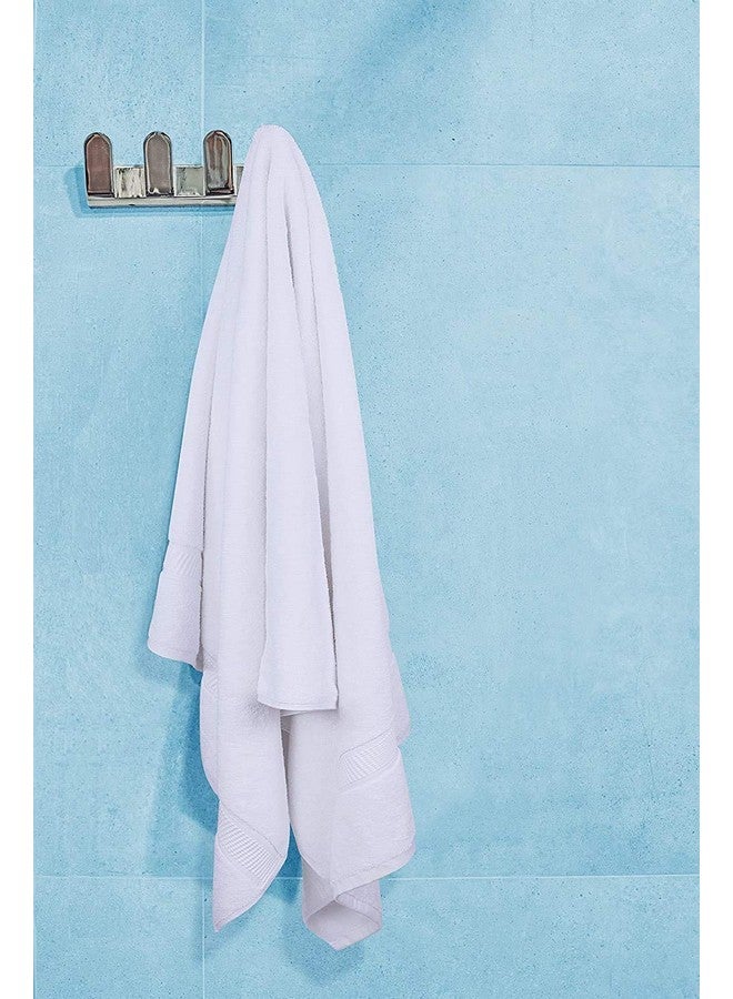 Cotton Towel (Pack Of 2, White) (F_26_Kubmart017076)