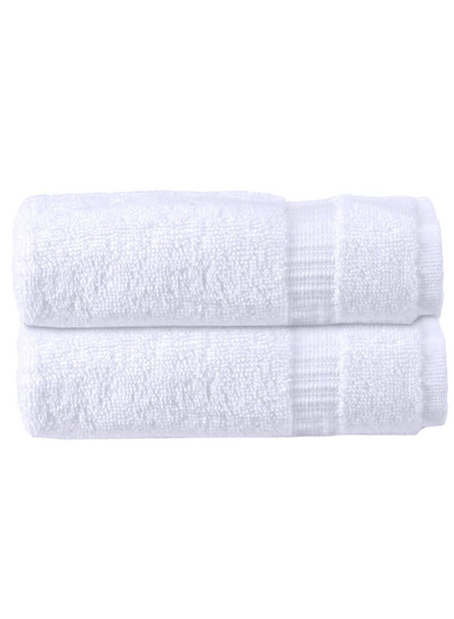 Cotton Towel (Pack Of 2, White) (F_26_Kubmart017076)