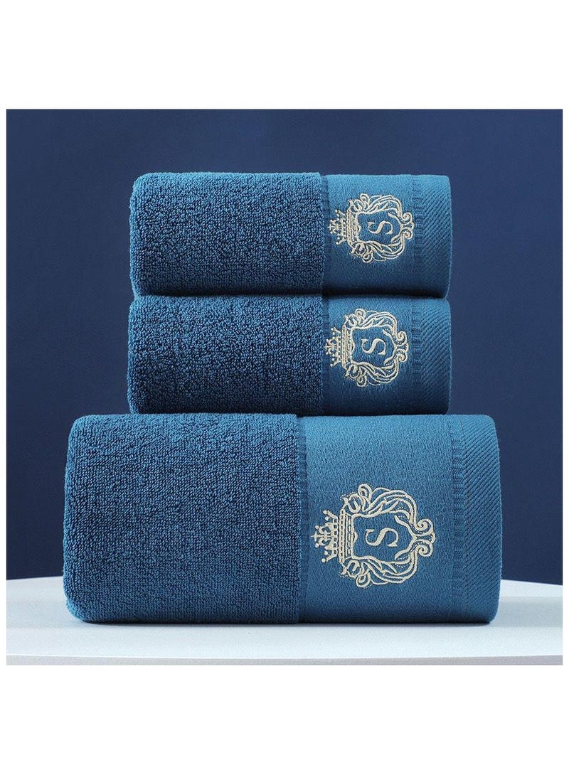 Hotel Resorts, Customized Logo Face Towel, Bath Towel, Hand Towel Set