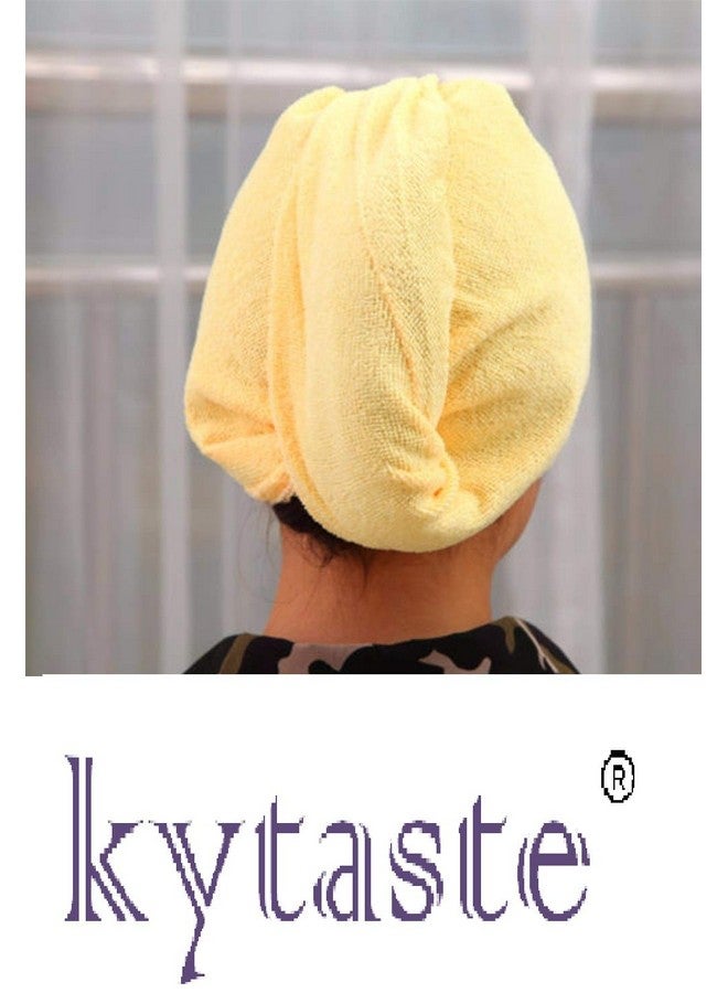 Women Microfiber Bathing Quick Dry Hair Magic Drying Turban Wrap Towel Hat Cap Hair Care