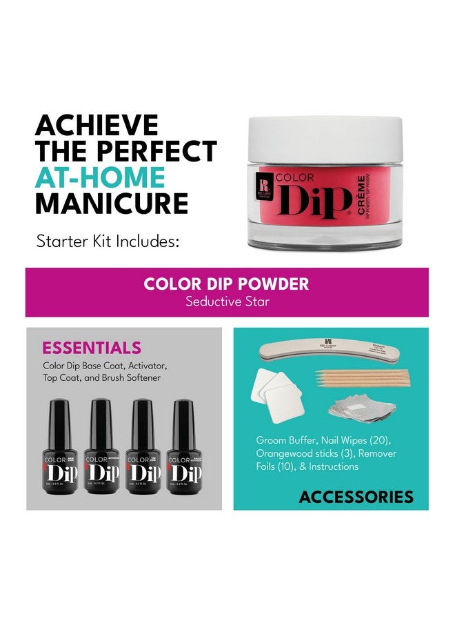 Red Carpet Manicure Dip Powder Kits (Rcm Color Dip Starter Kit)