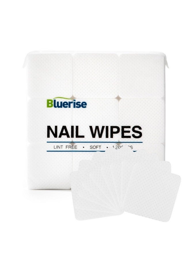 Lint Free Nail Wipes White 1200Pcs Nail Polish Remover Pads Soft Absorbable Eyelash Extension Glue Cleaning Wipes