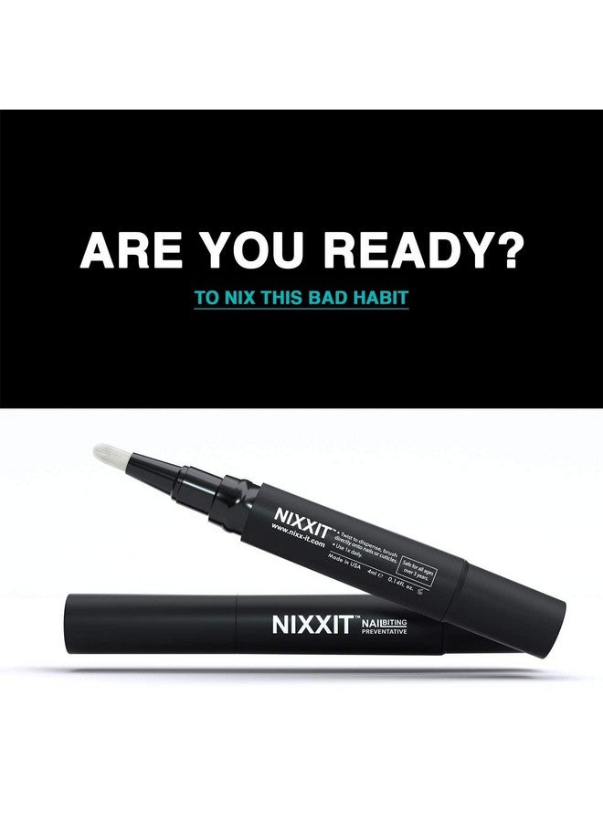 Nail Biting Treatment For Adults Stop Nail Biting Pen And Thumb Sucking For Adults & Children Non Glossy Bitter Taste Safe & Effective Solution Usa Made