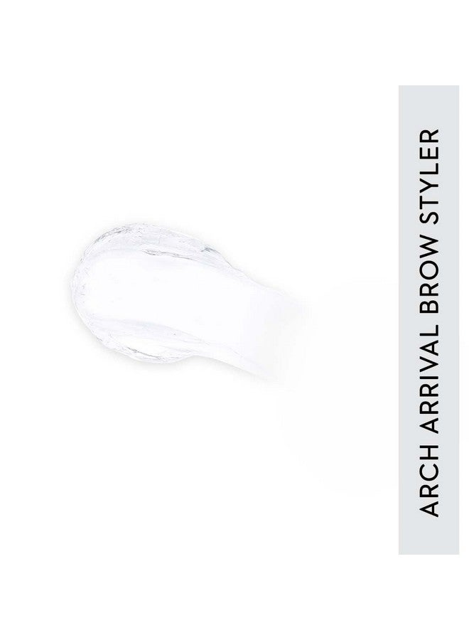 Arch Arrival Brow Styler - Water-Proof, Long-Lasting And Transfer-Proof, Natural Finish With Spoolie Shaping Brush - 5 Gm