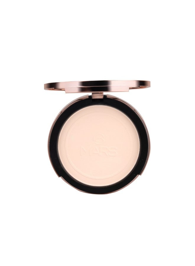 Matte On Compact Powder With Applicator Puff | Flawless Matte Finish For Face Makeup | Absorbs Oil, Conceals, And Blurs Pores | Long-Lasting & Lightweight Formula | (8.0G) (02-Beige)