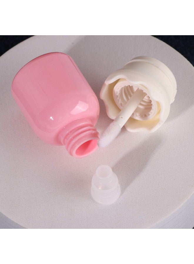 20 Pieces Clear Milk Bottle Shape Reusable Refillable Lipgloss Containers Transparent Baby Bottles Lip Gloss Tube 8Ml/0.27Oz