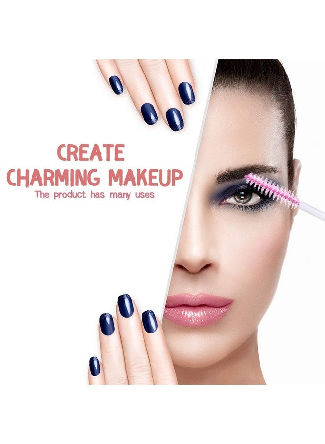 10Pcs Eyelash Brush Lash Wand Makeup Tool Eyelash Extension Supplies Cleaning Brush Diamond Mascara Mix Color