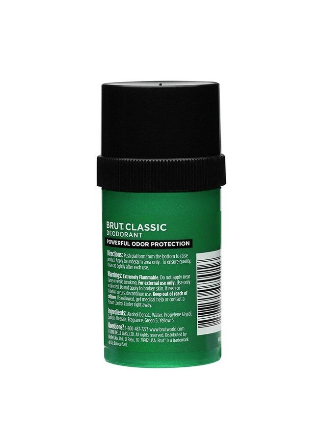 Classic Round Deodorant Stick, 2.5 Ounces (2 Pack)