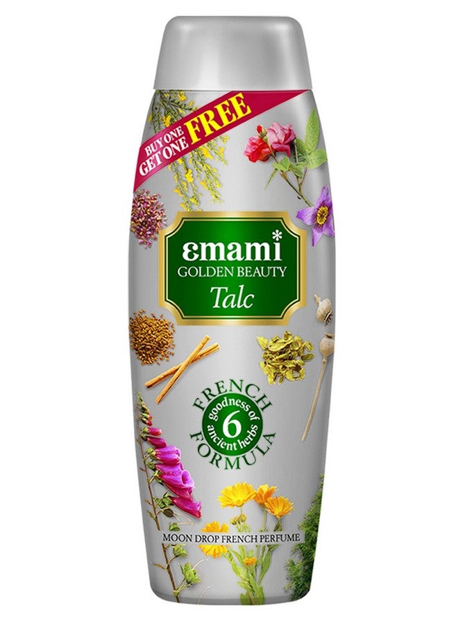 Emami Moon Drop Talc, Buy 1 + 1 , 400G