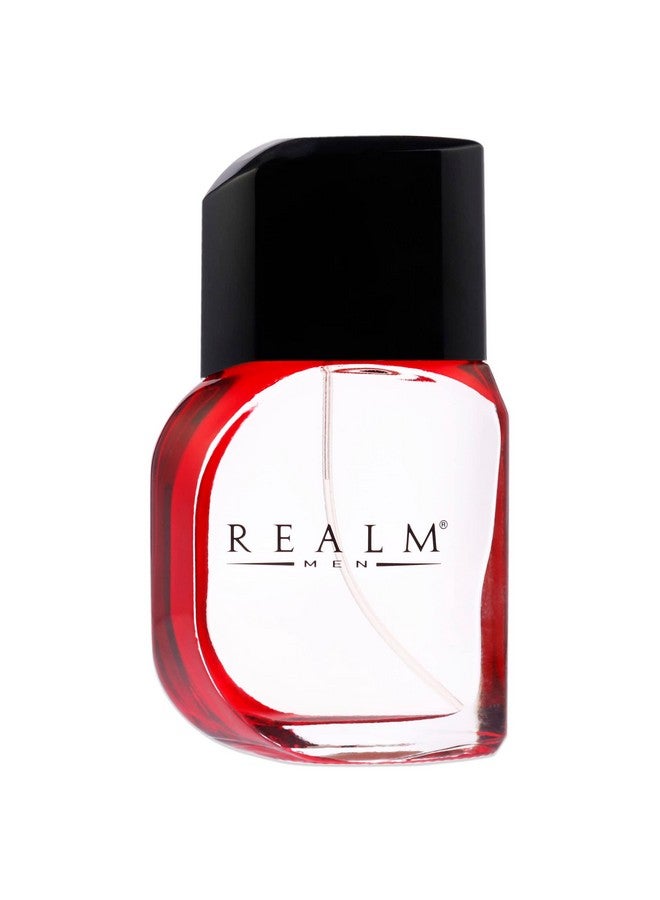 Realm By Erox Corporation For Men. Eau De Cologne Spray 3.4 Oz, Red