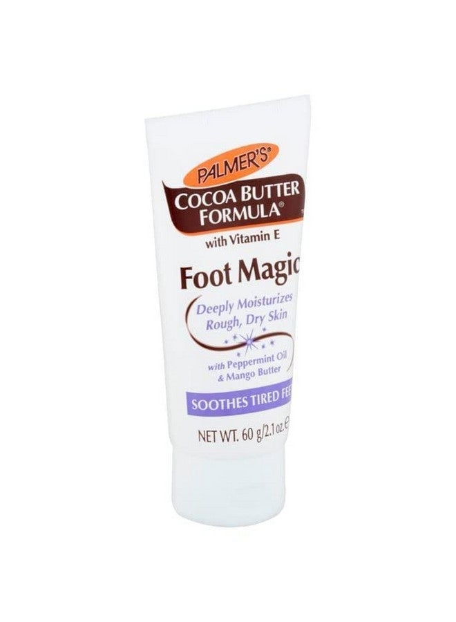 Palmers Cocoa Butter Foot Magic Moisturizer 2.1 Ounce Tube (62Ml) (2 Pack)
