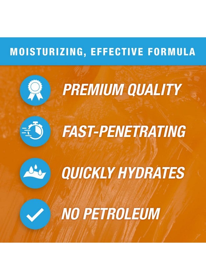 Cracked Heels & Dry Hands Intense Skin Softener For Calluses Corns & Elbow Dryness Relief Fast Penetrating Hydrating Moisturizer Made W 100% Pure Emu Oil & Beeswax 2 Oz (2 Pack)