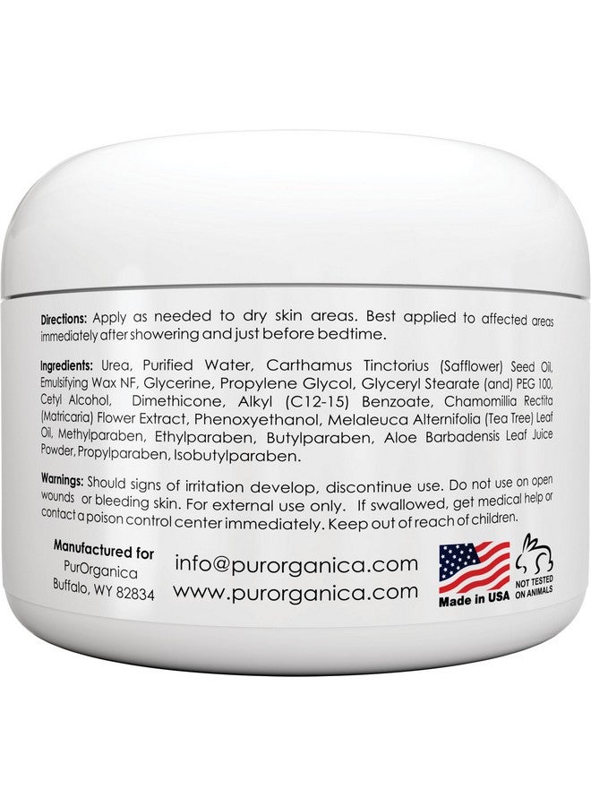 Urea 40% Foot Cream Made In Usa Corn Callus And Dead Skin Remover Moisturizer & Rehydrater For Thick Cracked Rough Dead & Dry Skin For Feet Elbows And Hands Pack Of 3