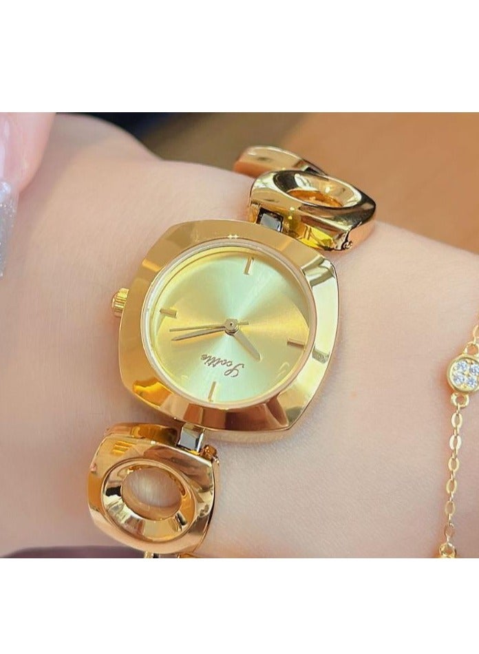 Ladies' Watch Bracelet Women's Watch Gold Fashion High Beauty Explosive Product