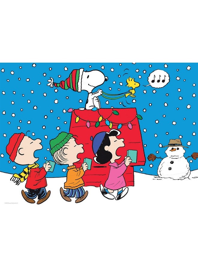 Peanuts Holiday Snoopy And The Singers 100 Piece Jigsaw Puzzle