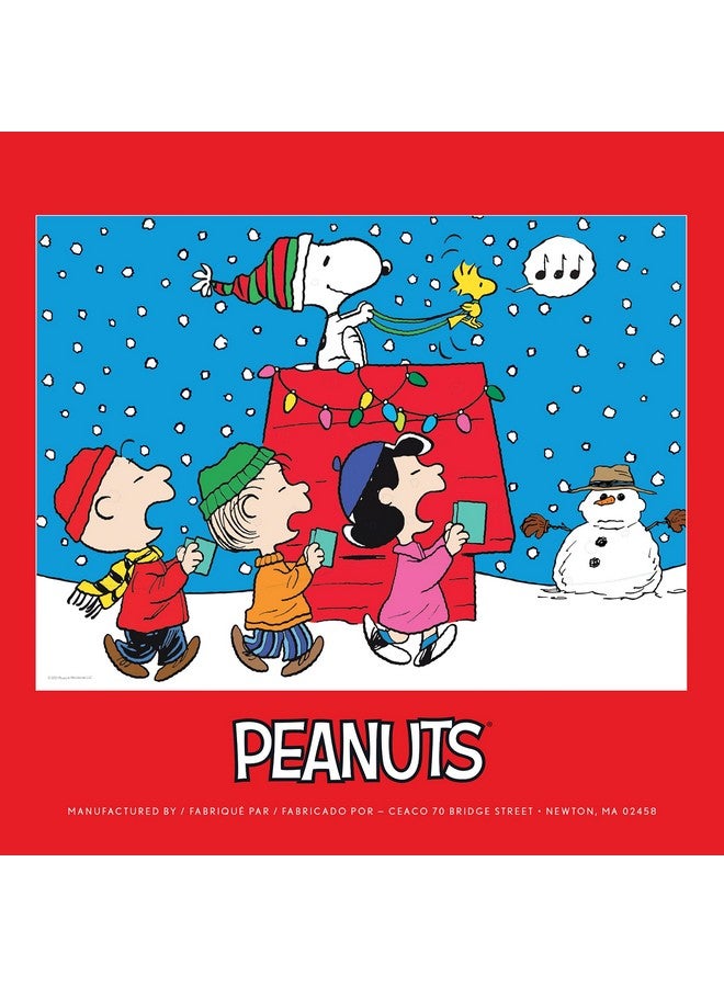 Peanuts Holiday Snoopy And The Singers 100 Piece Jigsaw Puzzle