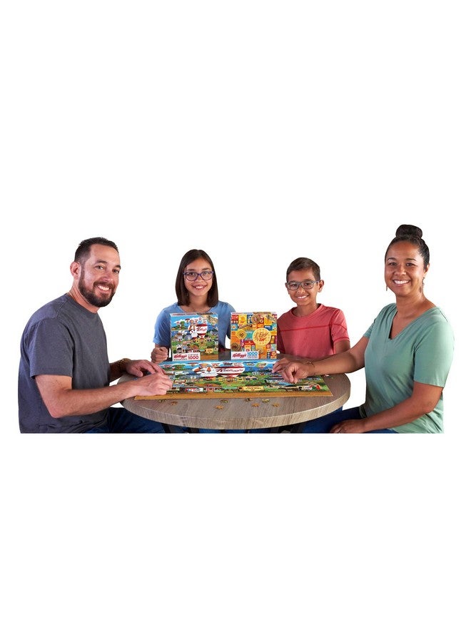 Kellogg'S Hot Air Balloon Celebration 1000 Piece Jigsaw Puzzles For Adults