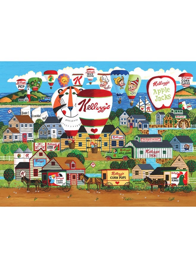 Kellogg'S Hot Air Balloon Celebration 1000 Piece Jigsaw Puzzles For Adults